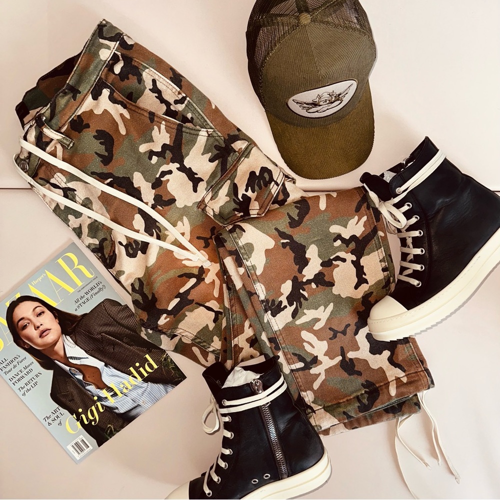 PURPLE BRAND Army Cargo Pants